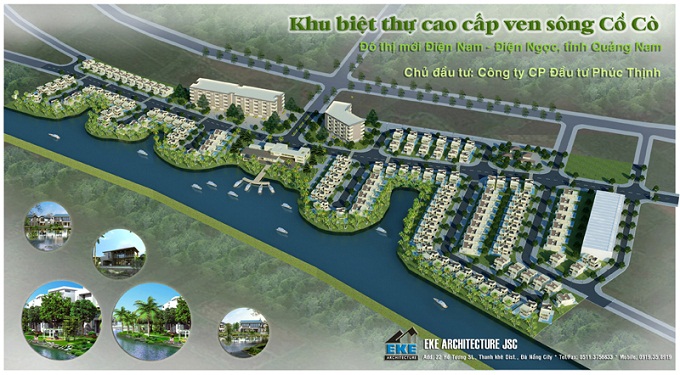Quảng Nam thu hồi dự án Khu biệt thự cao cấp ven sông Cổ Cò