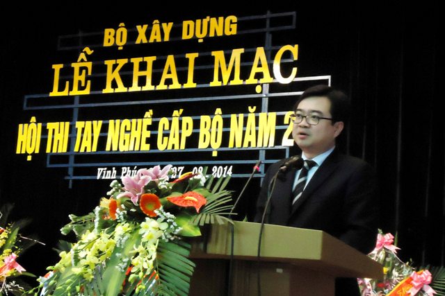 Khai mạc Hội thi tay nghề cấp Bộ năm 2014 